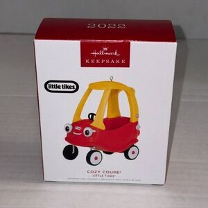 2022 Hallmark- Cozy Coupe - Little Tykes New In The Box Ornament